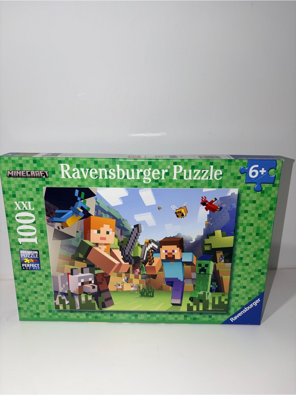 Ravensburger 100-Piece Minecraft Jigsaw Puzzle  XXL size